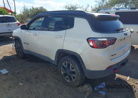 2018 Jeep Compass Trailhawk 4X4 z USA, uszkodzony, nr VIN 3C4NJDDB8JT307538